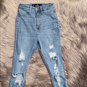 Hollister curvy ultra high rise jean leggings